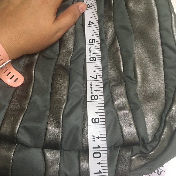 Authentic Prada Tessuto Nappa Grey & Silver Tote - Picture 14 of 16